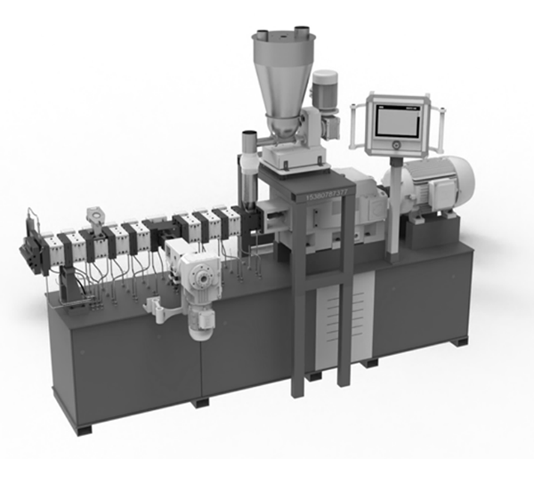 Zhuoyue Lab Extruder Model 35 - Side View showing compact benchtop design