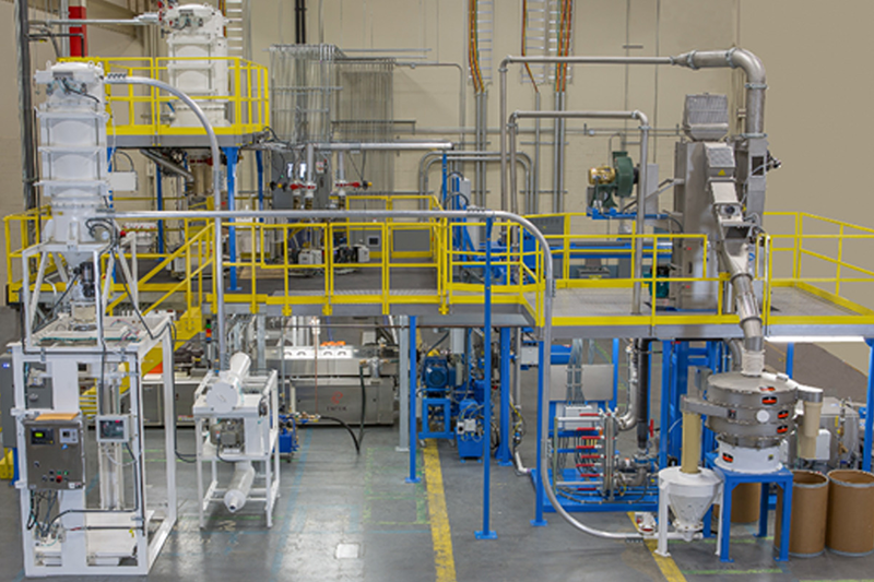 Zhuoyue Twin-Screw Extruder as the Core of a Complete Medical Tubing Extrusion Line